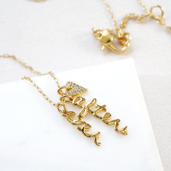 Kate Spade Say Yes Ever After Charm Necklace - Picture 2 of 2